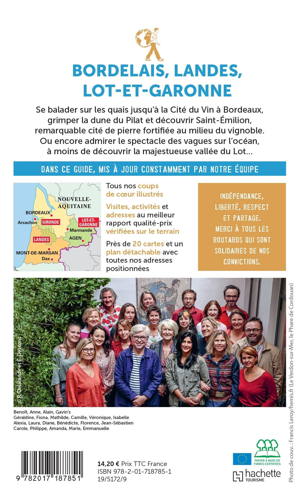 Guide du Routard - Bordelais, Landes, Lot-et-Garonne 2022/23 | Hachette guide de voyage Hachette 