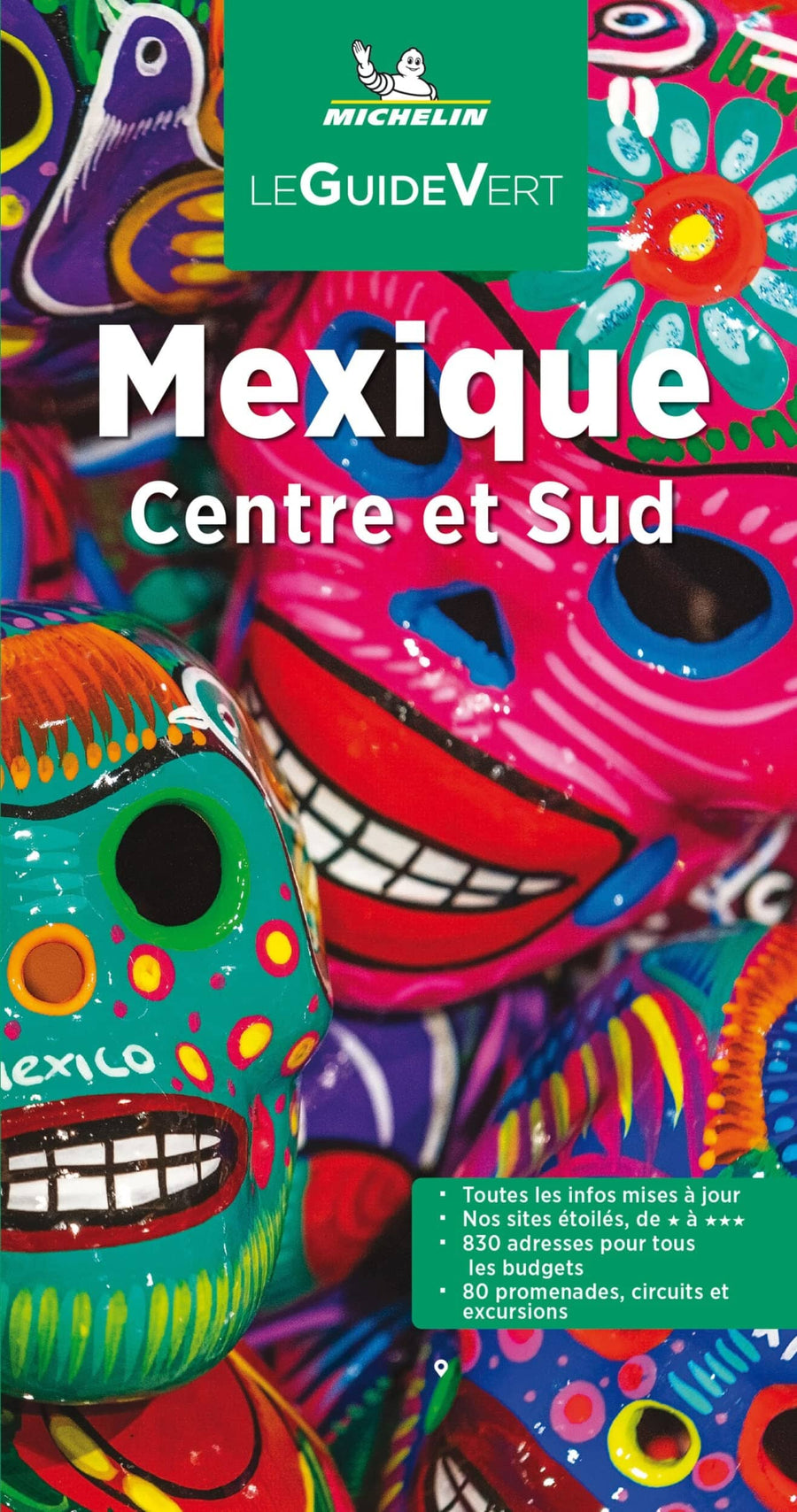 Guide Vert - Mexique, Centre et Sud - Édition 2022 | Michelin guide de voyage Michelin 