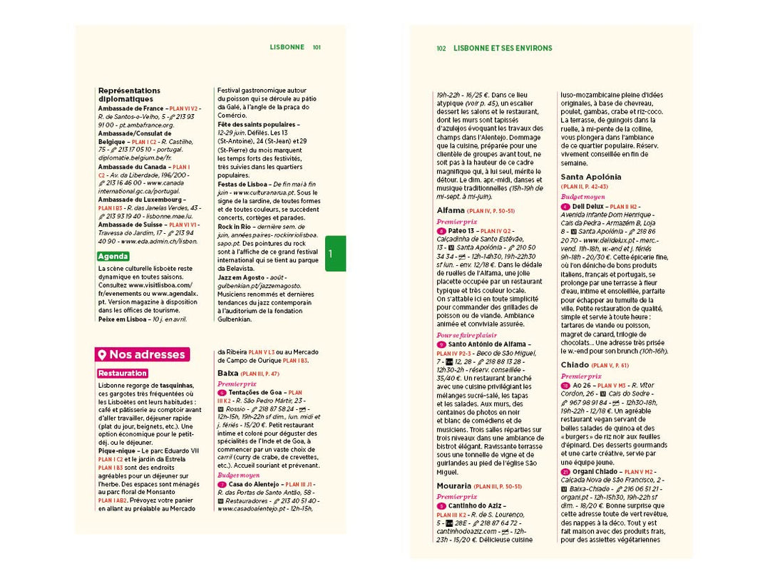 Guide Vert - Portugal - Édition 2022 | Michelin guide de voyage Michelin 