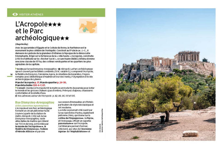 Guide Vert Week & GO - Athènes - Édition 2022 | Michelin guide de conversation Michelin 