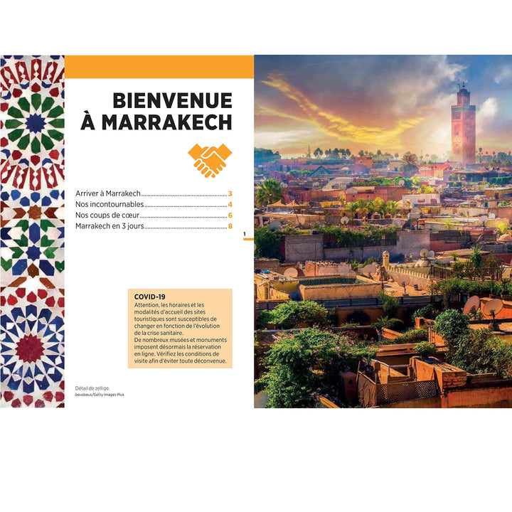 Guide Vert Week & GO - Marrakech et Essaouira + plan | Michelin guide de conversation Michelin 