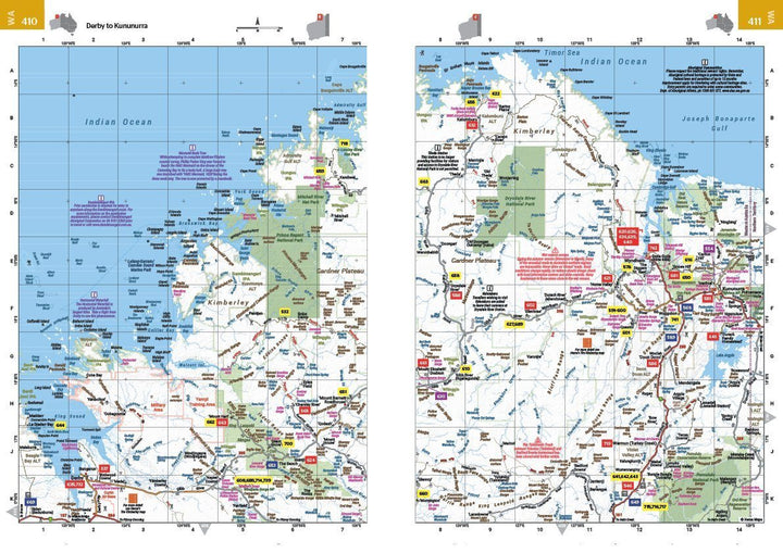 Guide - Where to Camp Guide : Australia | Hema Maps atlas Hema Maps 