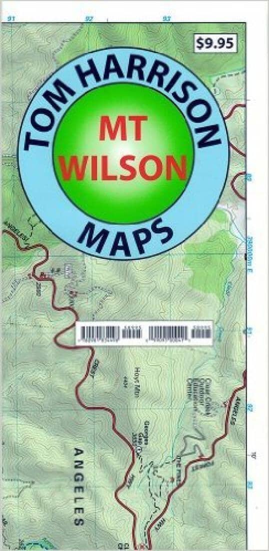 Mount Wilson, California by Tom Harrison Maps