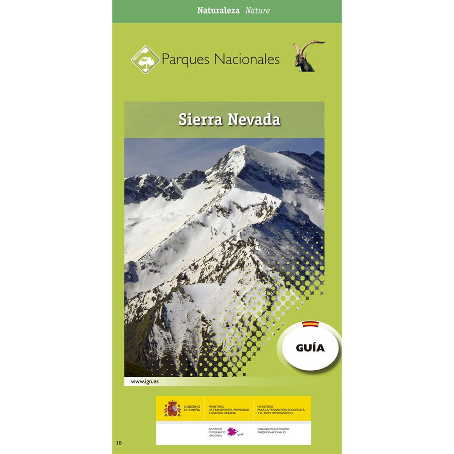 Lot de cartes + guide - Parque Nacional de Sierra Nevada (Espagne) | CNIG carte pliée CNIG 