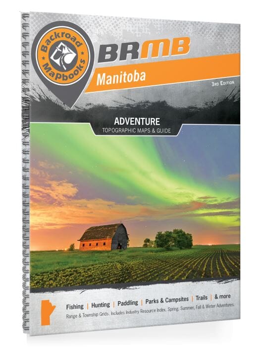 Manitoba MB MapBook | Backroads Mapbooks atlas 