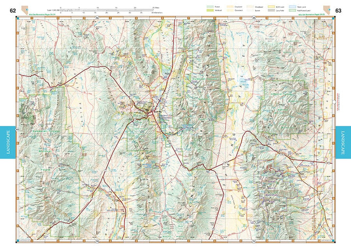 Nevada Road and Recreation Atlas | Benchmark Maps atlas Benchmark Maps 
