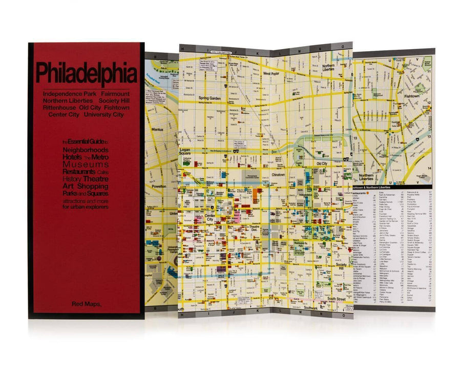 Philadelphia, Pennsylvania by Red Maps