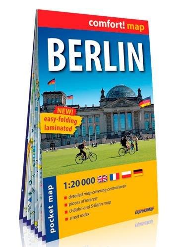 Plan de poche plastifié - Berlin mini | Express Map carte pliée Express Map 
