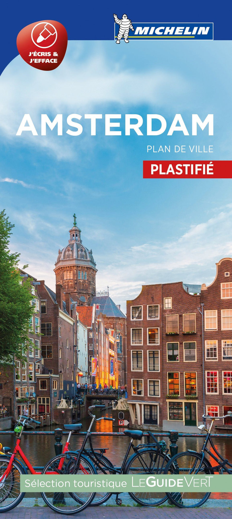 Plan de ville plastifié - Amsterdam | Michelin carte pliée Michelin 