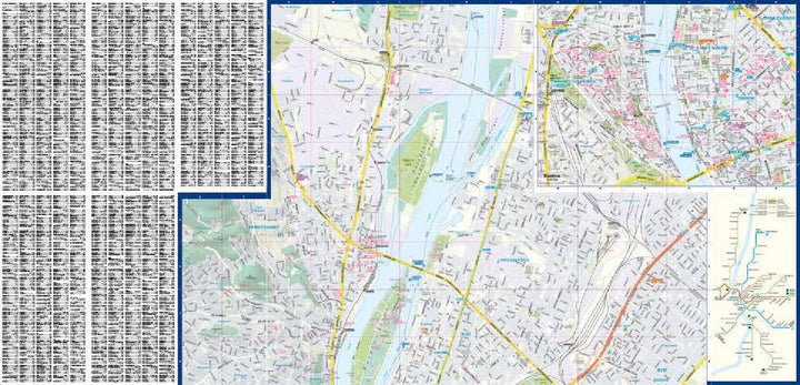 Plan de ville plastifié - Budapest | Express Map carte pliée Express Map 