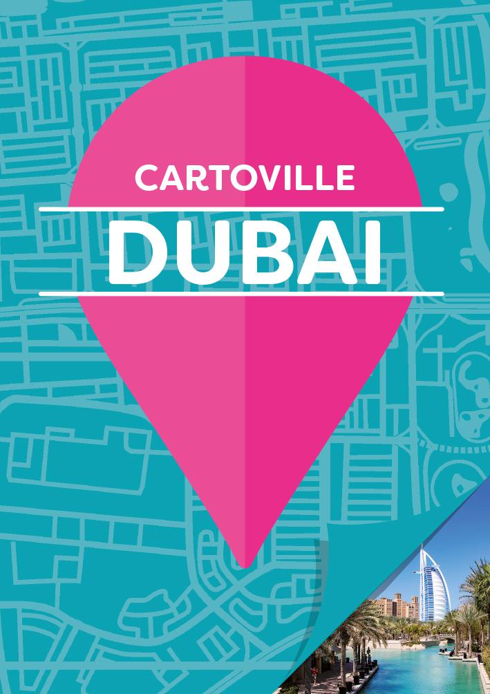Plan détaillé - Dubai | Cartoville carte pliée Gallimard 