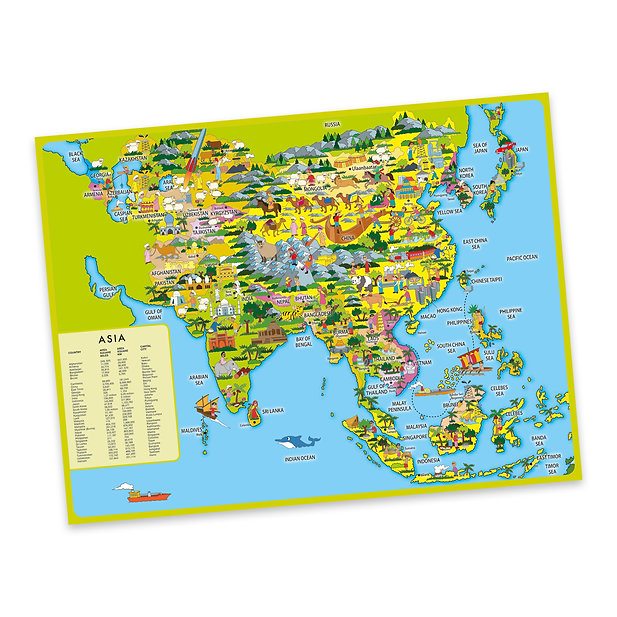 Puzzle (250 pièces) - Amazing Asia (en anglais) | Robert Frederick puzzle Robert Frederick 