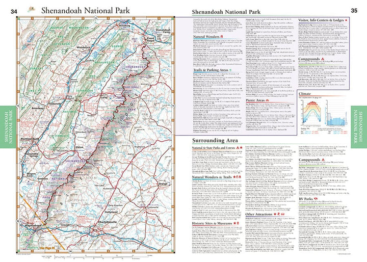 Southern Appalachians Road and Recreation Atlas | Benchmark Maps atlas Benchmark Maps 