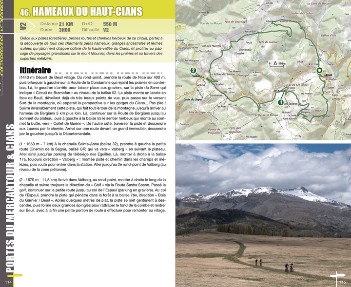 Topoguide cyclo - Alpes-Maritimes : 100 itinéraires VTT | VTOPO guide vélo VTOPO 