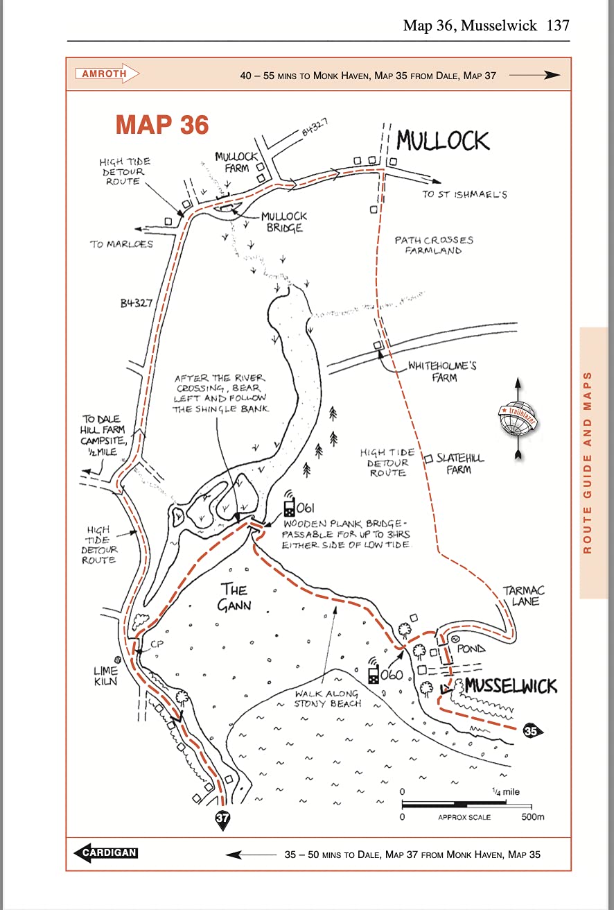 Topoguide de randonnées (en anglais) - Pembrokeshire Coast Path | Trailblazer guide de randonnée Trailblazer 